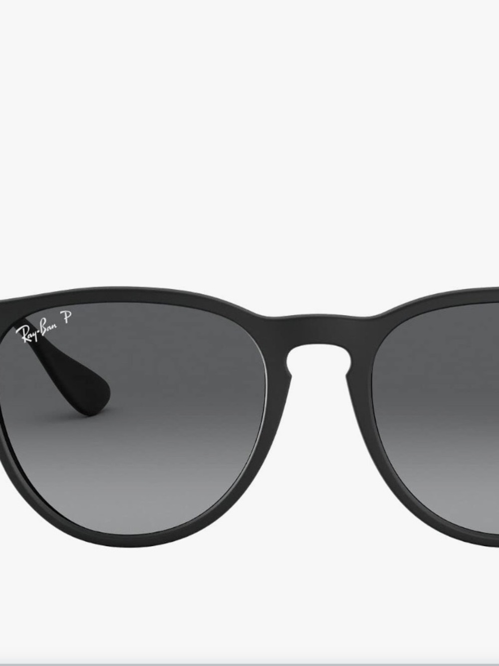 Ray-Ban Erika RB4171 Matte Black with Gray Gradient Lenses